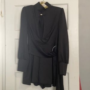 Boohoo Keyhole Romper